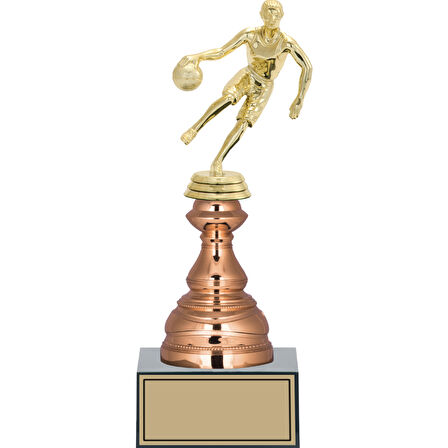 ODAK KUPA - Figürlü Kupalar - Basketbol Kadın Figürlü Kupalar FG-024 C - 28 cm