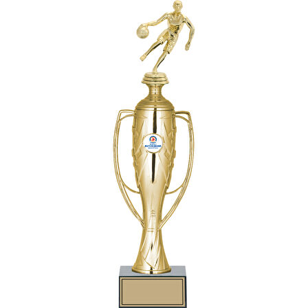 ODAK KUPA - Figürlü Kupalar - Basketbol Kadın Figürlü Kupalar FG-026 A - 43 cm