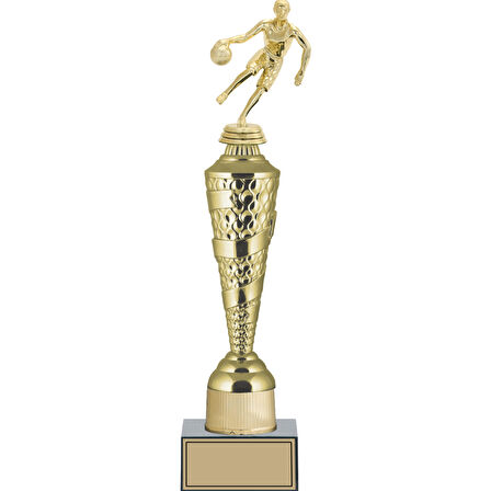 ODAK KUPA - Figürlü Kupalar - Basketbol Kadın Figürlü Kupalar FG-027 B - 44 cm