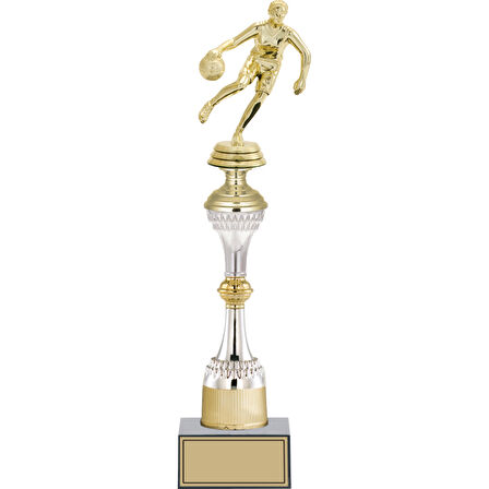 ODAK KUPA - Figürlü Kupalar - Basketbol Kadın Figürlü Kupalar FG-032 B - 41 cm