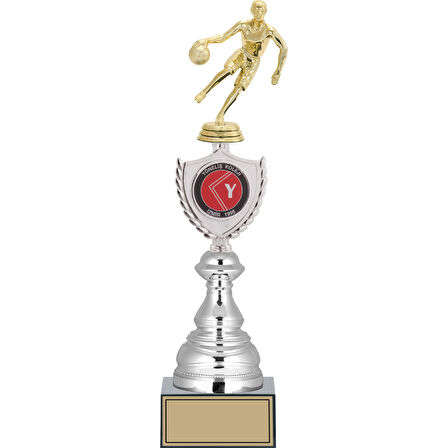 ODAK KUPA - Figürlü Kupalar - Basketbol Kadın Figürlü Kupalar FG-035 B - 39 cm