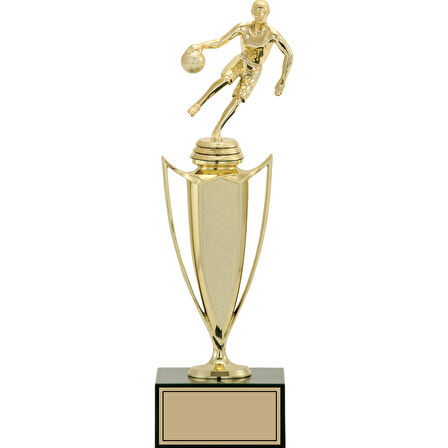 ODAK KUPA - Figürlü Kupalar - Basketbol Kadın Figürlü Kupalar FG-039 A - 34 cm