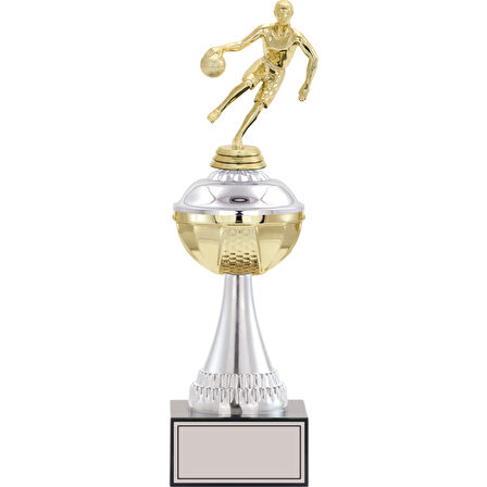 ODAK KUPA - Figürlü Kupalar - Basketbol Kadın Figürlü Kupalar FG-045 A - 35 cm