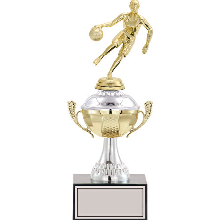 ODAK KUPA - Figürlü Kupalar - Basketbol Kadın Figürlü Kupalar FG-046 C - 30 cm