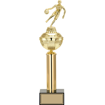 ODAK KUPA - Figürlü Kupalar - Basketbol Kadın Figürlü Kupalar FG-047 A - 43 cm