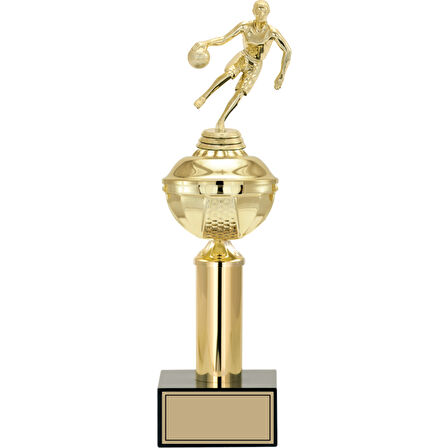 ODAK KUPA - Figürlü Kupalar - Basketbol Kadın Figürlü Kupalar FG-047 C - 38 cm