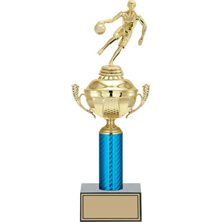 ODAK KUPA - Figürlü Kupalar - Basketbol Kadın Figürlü Kupalar FG-052 B - 38 cm