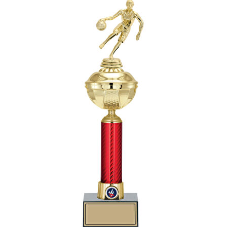 ODAK KUPA - Figürlü Kupalar - Basketbol Kadın Figürlü Kupalar FG-053 A - 45 cm