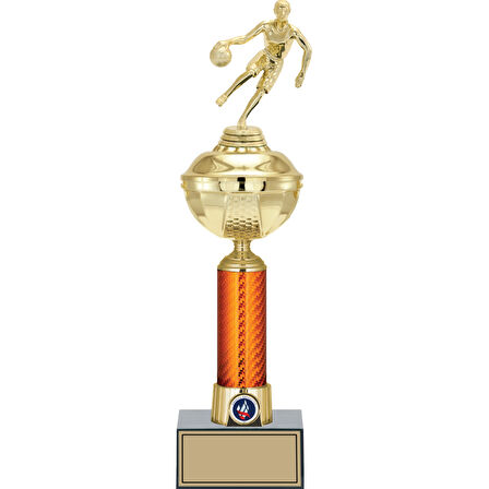 ODAK KUPA - Figürlü Kupalar - Basketbol Kadın Figürlü Kupalar FG-055 B - 42 cm