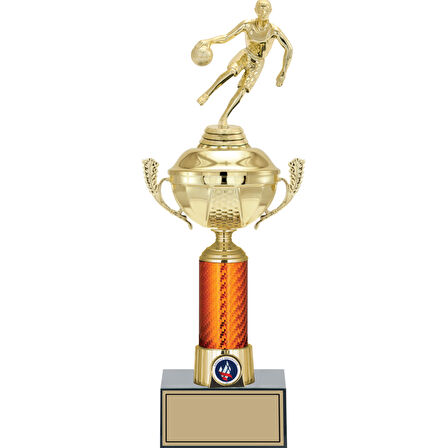 ODAK KUPA - Figürlü Kupalar - Basketbol Kadın Figürlü Kupalar FG-056 C - 40 cm