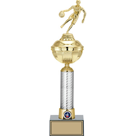 ODAK KUPA - Figürlü Kupalar - Basketbol Kadın Figürlü Kupalar FG-057 A - 45 cm