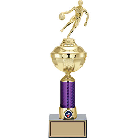 ODAK KUPA - Figürlü Kupalar - Basketbol Kadın Figürlü Kupalar FG-059 C - 40 cm