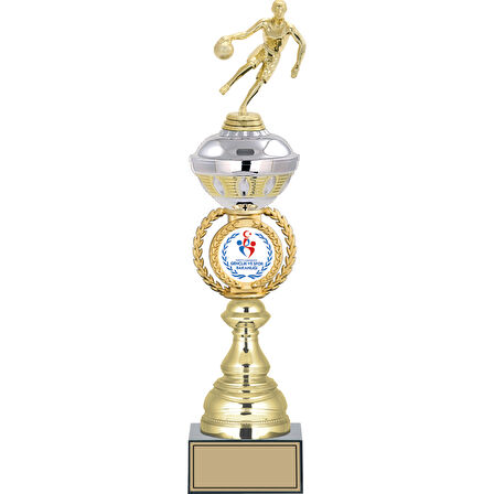 ODAK KUPA - Figürlü Kupalar - Basketbol Kadın Figürlü Kupalar FG-066 B - 45 cm