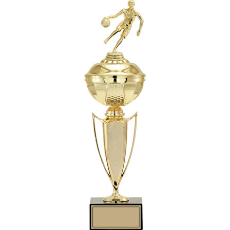 ODAK KUPA - Figürlü Kupalar - Basketbol Kadın Figürlü Kupalar FG-067 A - 46 cm