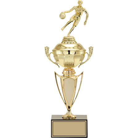 ODAK KUPA - Figürlü Kupalar - Basketbol Kadın Figürlü Kupalar FG-068 C - 40 cm