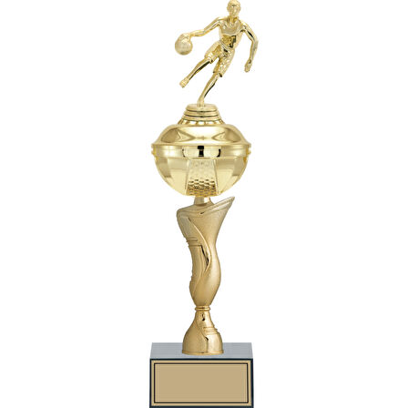 ODAK KUPA - Figürlü Kupalar - Basketbol Kadın Figürlü Kupalar FG-069 B - 46 cm