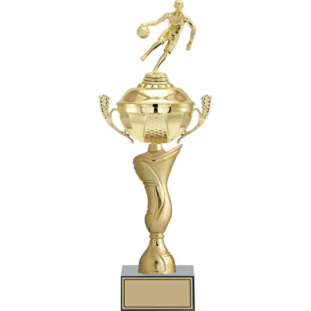 ODAK KUPA - Figürlü Kupalar - Basketbol Kadın Figürlü Kupalar FG-070 A - 49 cm