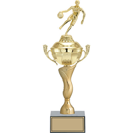 ODAK KUPA - Figürlü Kupalar - Basketbol Kadın Figürlü Kupalar FG-070 C - 44 cm