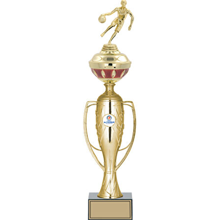 ODAK KUPA - Figürlü Kupalar - Basketbol Kadın Figürlü Kupalar FG-073 B - 49 cm