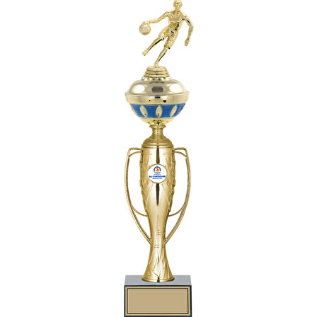 ODAK KUPA - Figürlü Kupalar - Basketbol Kadın Figürlü Kupalar FG-074 C - 47 cm