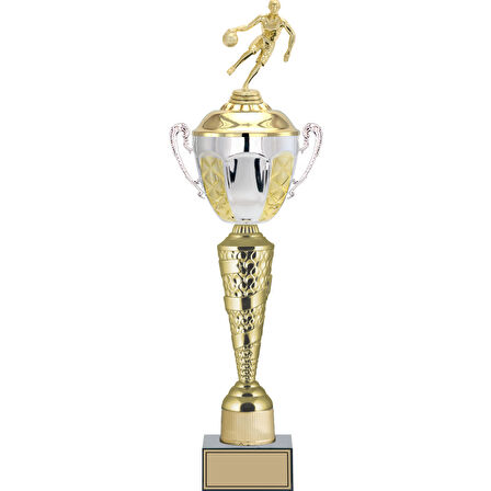 ODAK KUPA - Figürlü Kupalar - Basketbol Kadın Figürlü Kupalar FG-088 B - 59 cm