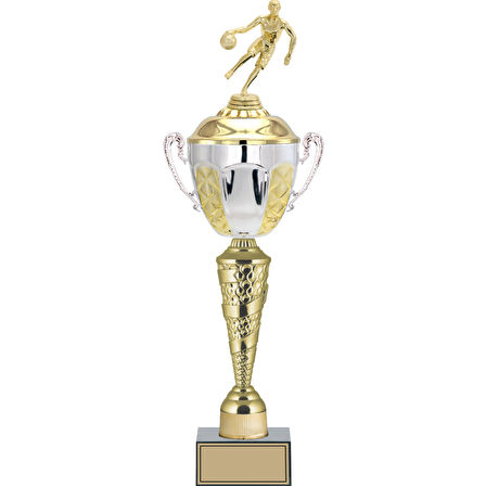 ODAK KUPA - Figürlü Kupalar - Basketbol Kadın Figürlü Kupalar FG-088 C - 55 cm