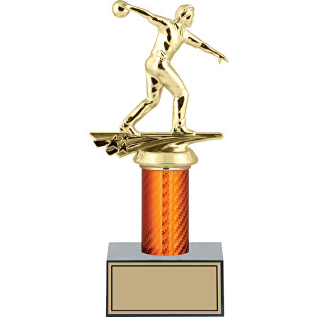 ODAK KUPA - Figürlü Kupalar - Bowling Erkek Figürlü Kupalar FG-003 A - 25 cm