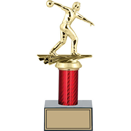 ODAK KUPA - Figürlü Kupalar - Bowling Erkek Figürlü Kupalar FG-004 B - 25 cm