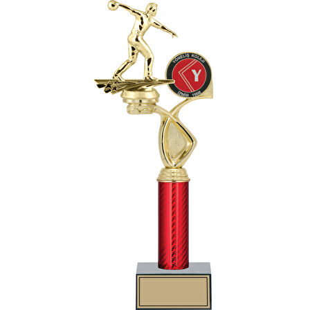 ODAK KUPA - Figürlü Kupalar - Bowling Erkek Figürlü Kupalar FG-016 A - 40 cm