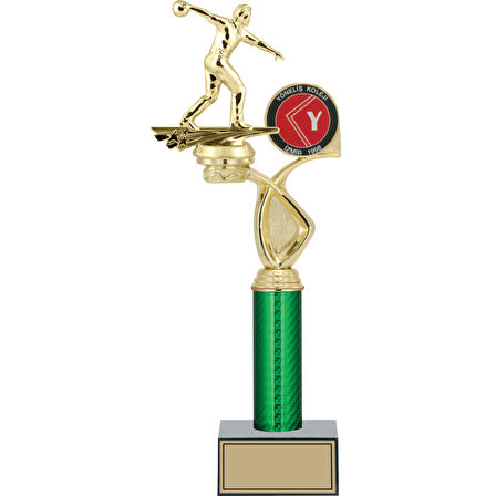 ODAK KUPA - Figürlü Kupalar - Bowling Erkek Figürlü Kupalar FG-018 A - 40 cm