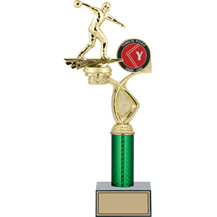 ODAK KUPA - Figürlü Kupalar - Bowling Erkek Figürlü Kupalar FG-018 B - 37 cm