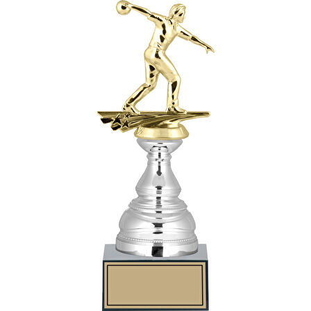 ODAK KUPA - Figürlü Kupalar - Bowling Erkek Figürlü Kupalar FG-024 B - 31 cm