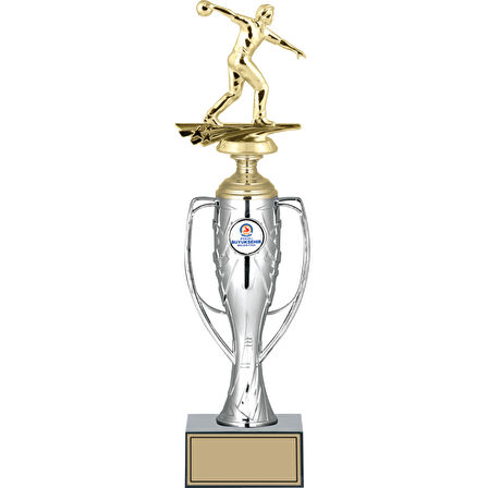 ODAK KUPA - Figürlü Kupalar - Bowling Erkek Figürlü Kupalar FG-025 B - 38 cm