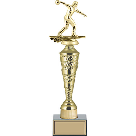 ODAK KUPA - Figürlü Kupalar - Bowling Erkek Figürlü Kupalar FG-027 C - 41 cm