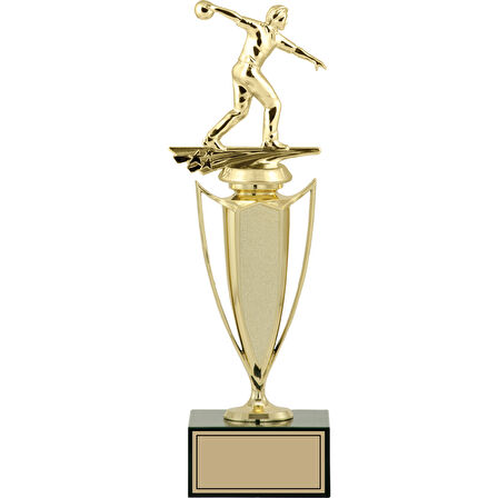 ODAK KUPA - Figürlü Kupalar - Bowling Erkek Figürlü Kupalar FG-039 A - 35 cm