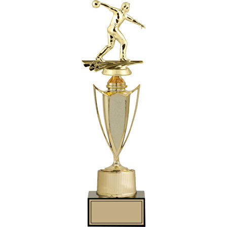 ODAK KUPA - Figürlü Kupalar - Bowling Erkek Figürlü Kupalar FG-040 B - 37 cm