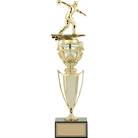 ODAK KUPA - Figürlü Kupalar - Bowling Erkek Figürlü Kupalar FG-044 B - 41 cm