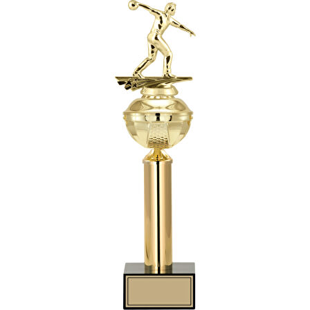 ODAK KUPA - Figürlü Kupalar - Bowling Erkek Figürlü Kupalar FG-047 A - 44 cm