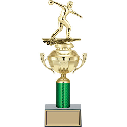 ODAK KUPA - Figürlü Kupalar - Bowling Erkek Figürlü Kupalar FG-050 C - 37 cm