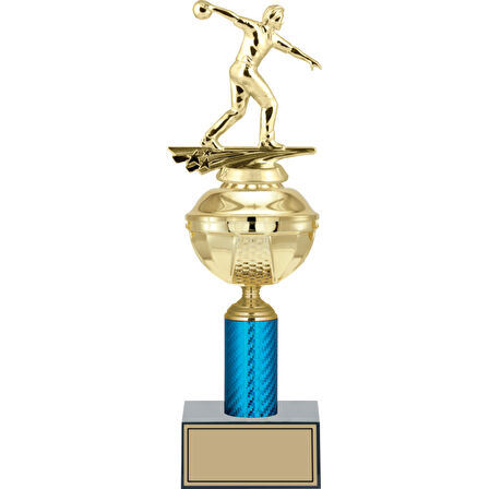 ODAK KUPA - Figürlü Kupalar - Bowling Erkek Figürlü Kupalar FG-051 C - 37 cm