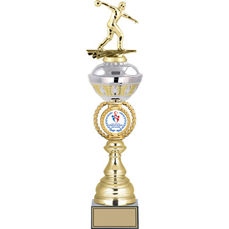 ODAK KUPA - Figürlü Kupalar - Bowling Erkek Figürlü Kupalar FG-066 A - 50 cm
