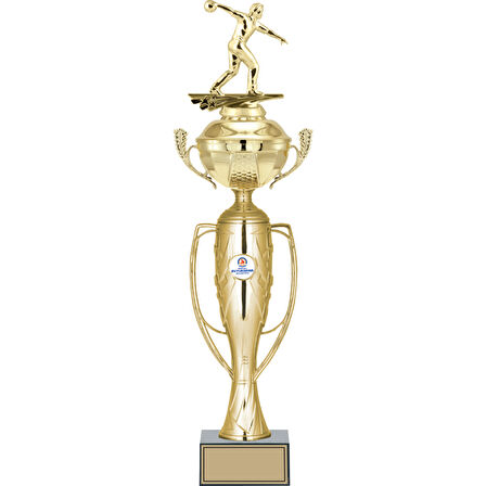 ODAK KUPA - Figürlü Kupalar - Bowling Erkek Figürlü Kupalar FG-072 A - 54 cm