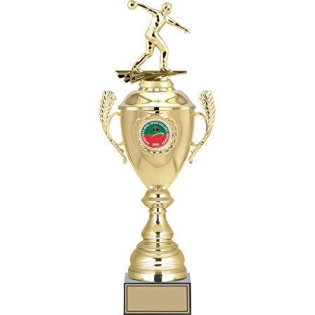 ODAK KUPA - Figürlü Kupalar - Bowling Erkek Figürlü Kupalar FG-080 A - 50 cm