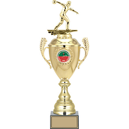 ODAK KUPA - Figürlü Kupalar - Bowling Erkek Figürlü Kupalar FG-080 B - 49 cm