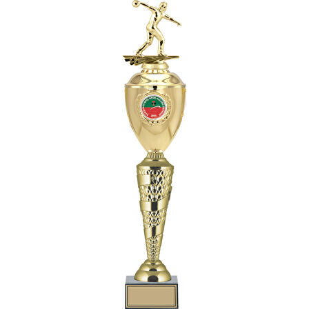 ODAK KUPA - Figürlü Kupalar - Bowling Erkek Figürlü Kupalar FG-081 A - 61 cm