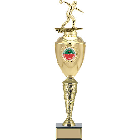 ODAK KUPA - Figürlü Kupalar - Bowling Erkek Figürlü Kupalar FG-081 C - 56 cm