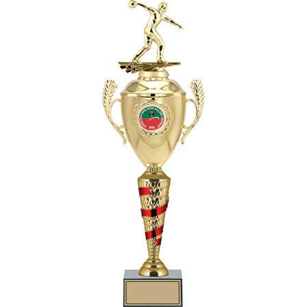 ODAK KUPA - Figürlü Kupalar - Bowling Erkek Figürlü Kupalar FG-082 C - 56 cm
