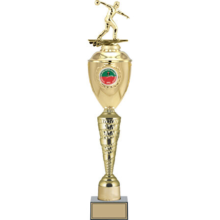 ODAK KUPA - Figürlü Kupalar - Bowling Erkek Figürlü Kupalar FG-083 B - 63 cm