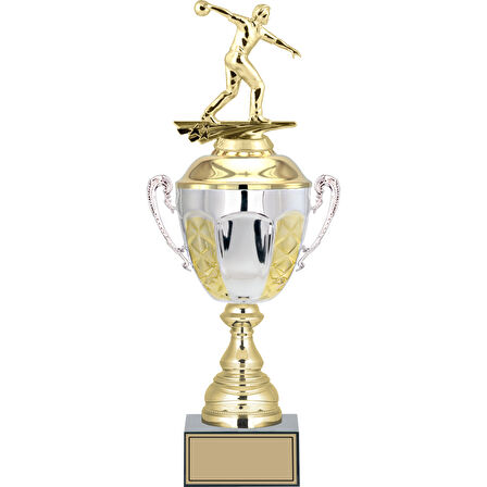ODAK KUPA - Figürlü Kupalar - Bowling Erkek Figürlü Kupalar FG-087 C - 44 cm
