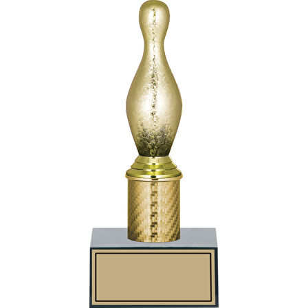 ODAK KUPA - Figürlü Kupalar - Bowling / Pin Figürlü Kupalar FG-001 A - 23 cm